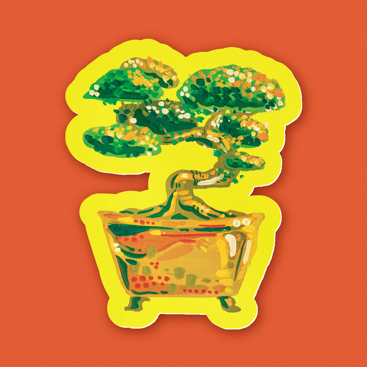 Spring Bonsai – Vinyl Sticker