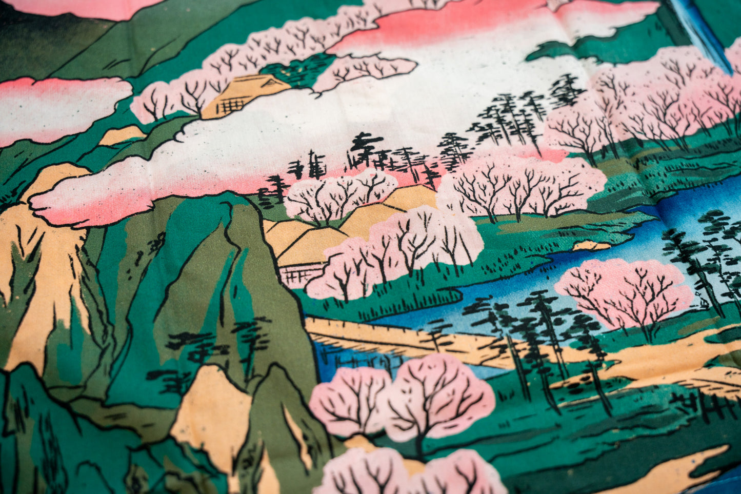 Spring Ukiyo-e – Button-Up Shirt