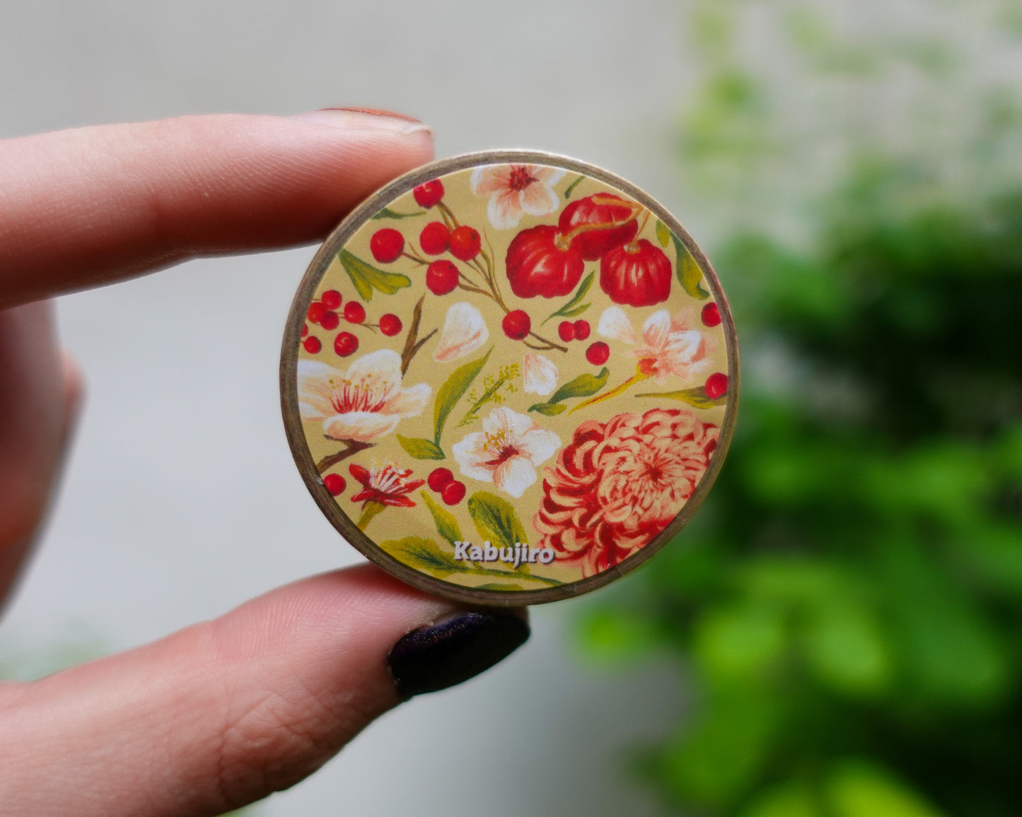 Tea Leaves & Florals – Japanese Washi Tape