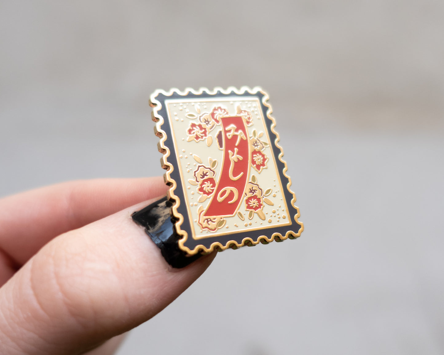Hanafuda Stamps [vol 1.] Enamel Pin Blind Bag