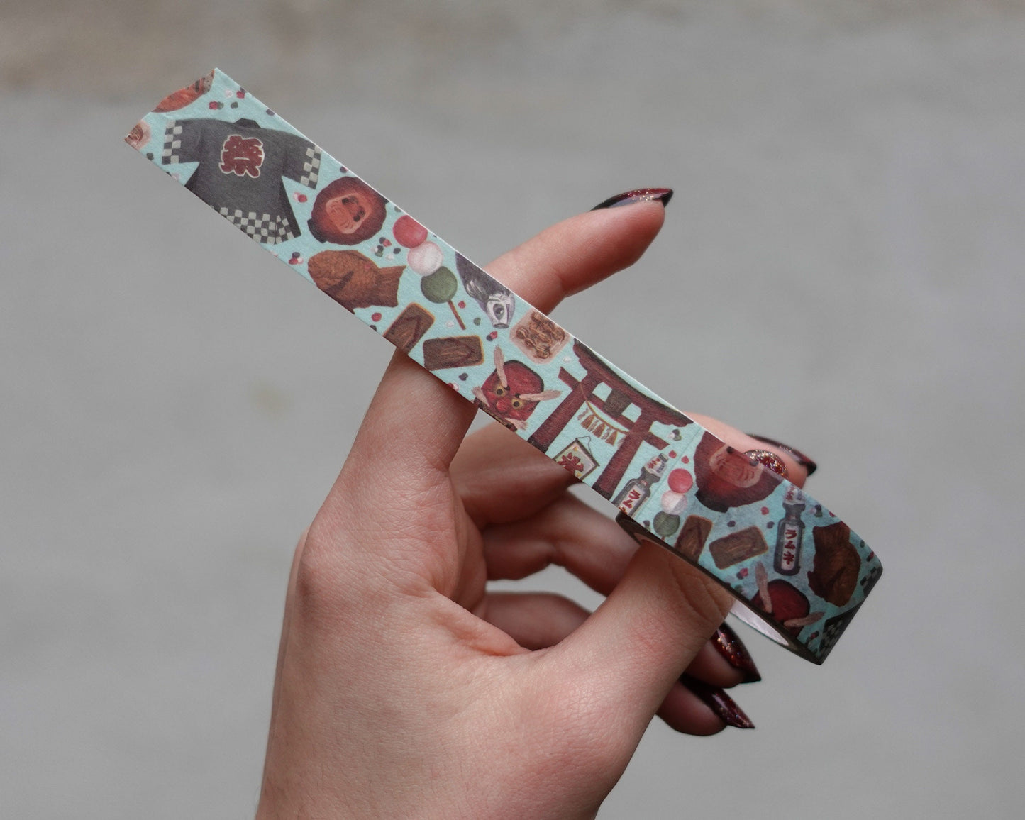 Summer Festival – Japanese Matsuri Washi Tape [Dango, Tori, Food, Ramune]
