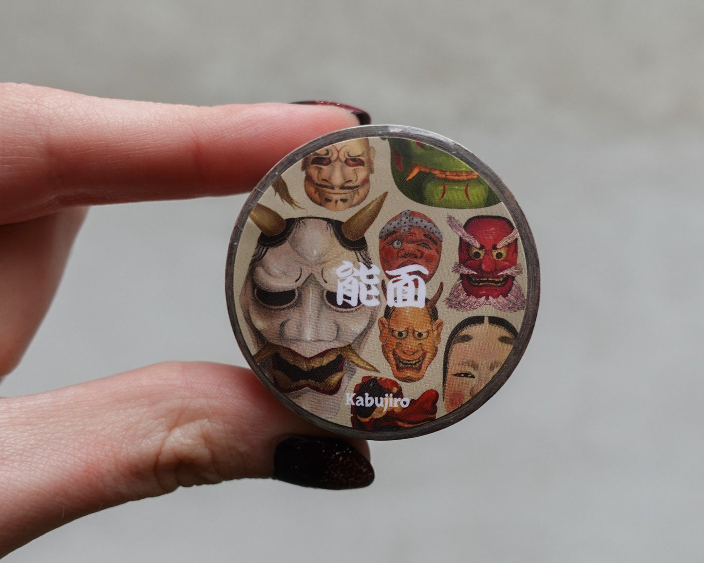 Japanese Masks – Noh Washi Tape [Oni, Hanya, Kitsune and Tengu Masks]