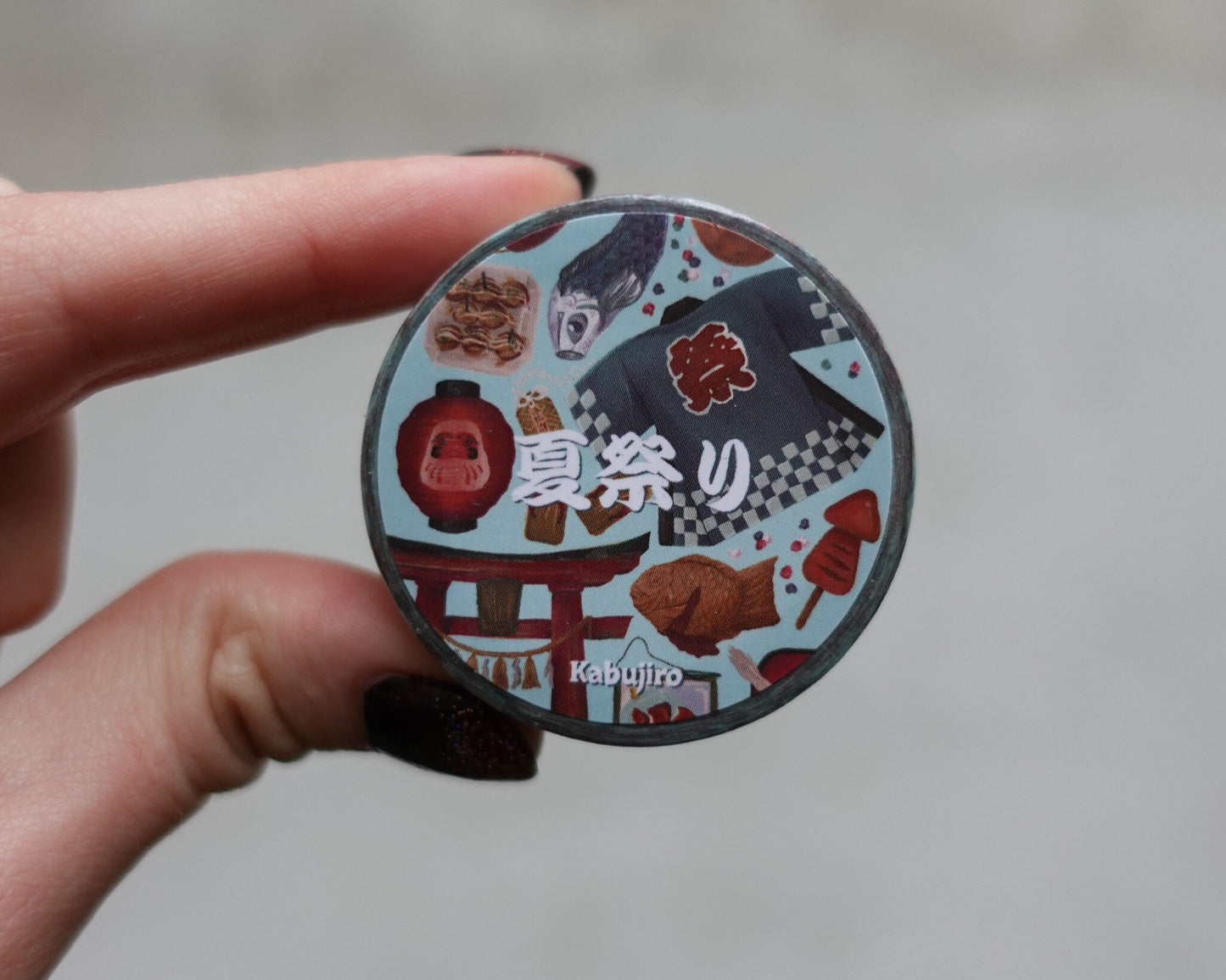 Summer Festival – Japanese Matsuri Washi Tape [Dango, Tori, Food, Ramune]