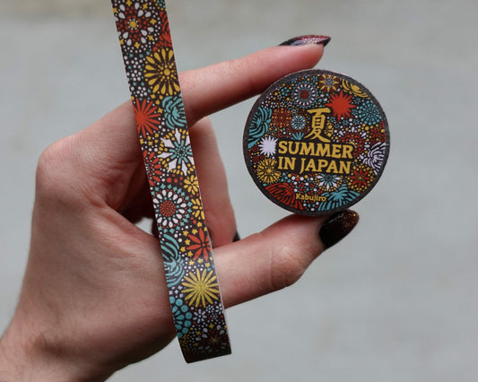 Summer in Japan –Japanese Fireworks Washi Tape